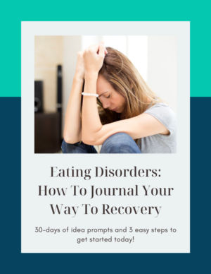 Eating disorder freebie - Journal Prompts for Recovery