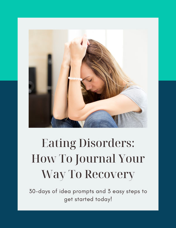 Eating disorder freebie - Journal Prompts for Recovery